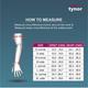 Tynor Compression Garment Arm Sleeve - Normal (S) (I 74) - Abdomen/Neck/Arm/Elbow Supports