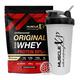 MuscleXP Raw Whey Protein Concentrate 80% Powder - Unflavored 1 kg + Shaker 1's - Whey Proteins