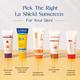 LA Shield SPF 40 Sunscreen Gel 50 gm (N) - Face Sunscreen