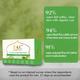 TAC The Ayurveda Co. Tea Tree & Giloy Sugar Soap (Pack 3 x 300 gm) - Personal Care (Ayush)