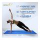MuscleXP Pure EVA Material Yoga Mat with Cover Bag - Blue 1's - Workout Essentials