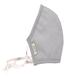 Smog Guard N95 Face Mask Without Valve (Adult Free Size) - Grey (Pack of 1) - Face Mask