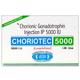 CHORIOTEC 5000iu Injection 1's - Hormonal Therapy-Oes
