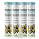 Wellbeing Nutrition Probiotic + Prebiotic Fibre Effervescent Tablet - Green Apple & Peppermint (Pack of 4 x 21's) - Digestive Health