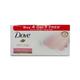 Dove Pink & Rosa Beauty Bathing Bar Soap 125 gm (Buy 4 Get 1 Free) - Soaps