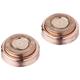 Flawless Finishing Touch 18k Gold Plated Replacement Heads (Pack of 2) - Hair Removal Accessories
