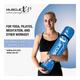 MuscleXP (10 mm) Thick NBR Material Yoga Mat - (Blue) 1's - Workout Essentials