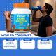 Fast&Up Plant Protein Powder for Men - Chocolate Flavour 1000 gm - Sexual Care