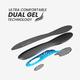 Frido Dual Gel Insoles Size 9-13 UK - Knee/Ankle/Leg/Foot Supports