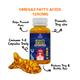 Chicnutrix Mighty Omega 1250 mg Omega-3 Fatty Acids Softgel Capsule - Chocolate Flavour 60's - Omega Fish Oil Fatty Acids
