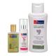 Dr Batra's Dandruff Cleansing Shampoo 500 ml + Hair Fall Control Serum 125 ml + Hair Oil 100 ml - Hair Treatment
