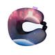 VIAGGI U Shape Memory Foam Printed Travel Neck Pillow - Sky Blue - Others Ortho Supports