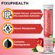 FixUpHealth Apple Cider Vinegar Effervescent Tablet - Apple Flavour 20's & FixUpHealth Electrolytes Effervescent Tablet - Lemon Flavour 20's - Multi-Vitamins