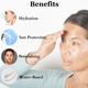 Dermistry 1% Hyaluronic Acid Hydra Nourishing Sunscreen SPF 50 UVA UVB PA+++ Protection 50 ml - Face Sunscreen