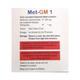 MET GM 1 Tablet 15's - Diabetes-Ant