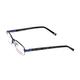 Vision Express 12003 Blue Rectangle Eyeglasses (Including Anti-Reflective Coating Lens) 1's - Wearables Eye Glasses