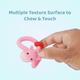 R for Rabbit Giraffe Teether - Pink 1's - Pacifiers & Teethers