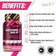 MuscleXP Glutathione Skin XP Daily Vital Veg Capsule 30's - Hair & Skin