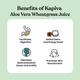 Kapiva Aloe + Wheatgrass Juice 1 ltr - Ayurvedic Juices