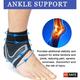 Be Safe Forever Ankle Support Neo Compression Protection (L) - Knee/Ankle/Leg/Foot Supports