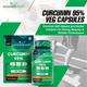 NourishVitals Curcumin 500 mg Veg Capsule 60's - Herbal Dietary Supplement