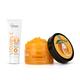 CGG Cosmetics 3 in 1 Gentle Scrub 100 gm + Gel Exfoliating Body Scrub 250gm - Vitamin C - Scrubs & Exfoliants