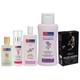 Dr Batra's Hair Fall Control Shampoo 500 ml + Hair Fall Control Oil 200 ml + Hair Fall Control Serum 125 ml + Conditioner 100 ml + Colour Nourish Hair Colour Cream - Black - Hair Treatment