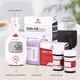 Sinocare Safe AQ Voice Blood Glucose Monitoring System (Test Strips 50's + Lancets 50's) 1's - Blood Glucose Monitors/Strips