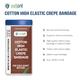 Safent Cotton High Elastic Crepe Bandage (10 cm X 4.5 m) - Bandages