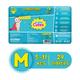 Super Cute's WonderThinz Pull-up Diaper - (M) (5 - 11 kg) 29's - Diapers & Wipes