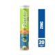 Fast&Up Zinc + Tulsi Effervescent Tablet - Lime & Lemon Flavour (Pack of 2 x 15's) - Vitamin C