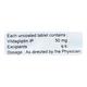 XILDA 50 Tablet 15's - Diabetes-Ant