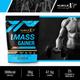 MuscleXP Pro Mass Gainer - Double Chocolate (Pack of 2 x 1 kg) - Weight Gain
