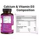 Hanacare Calcium & Vitamin D3 Tablets 60's - Multi-Vitamins