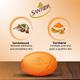 Santoor Orange Soap (Pack of 4) 125 gm - Face Creams
