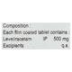 LEVESRA 500 Tablet 10's - Epilepsy/Convulsion-Ant