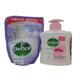 Dettol Handwash Combo Pack ( Skincare Refill 200 ml +Sensitive 175 ml ) - Hand Wash & Soaps