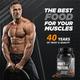 Dr. Morepen Muscle Food 100% Whey Protein Powder - Double Chocolate 1 kg - Whey Proteins