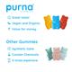 Purna Gummies Sugar Free Biotin Blueberry Flavour Gummy for Hair, Nails and Skin, 1 Daily 30's - Hair & Skin
