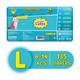 Super Cute's WonderThinz Pull-up Diaper - (L) (8 - 14 kg) (Pack of 5 x 27's) - Diapers & Wipes