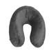 VIAGGI Inflatable C Shape Travel Neck Pillow with Cover - Grey - Pads And Pillows
