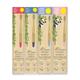Dr.Morepen Organic Bamboo Toothbrush Combo Pack (Adult Soft - Pink 1's, Blue 1's + Kids Soft - Blue 1's, Pink 1's) - Toothbrushes