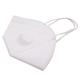 KN95 Face Mask With One Valve (Adult Free Size) - White (Pack of 1) - Face Mask