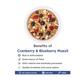 True Elements Cranberry & Blueberry Muesli 400 gm - Nutritional Bars