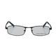 Vision Express 12004 Shiny Black Rectangle Eyeglasses (Including Anti-Reflective Coating Lens) 1's - Wearables Eye Glasses