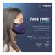 Livinguard Face Mask Ultra With Valve (M) - Blue (Pack of 1) - Face Mask