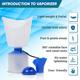 Carent Premium 3 in1 Steamer Vaporiser - White 1's - Respiratory Care Devices