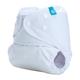 Bumberry Reusable Diaper Cover with 1 Natural Bamboo Cotton Insert - White - Diapers & Wipes