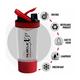 MuscleXP Power XP Gym Shaker - Transparent & Red 700 ml - Workout Essentials