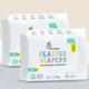 R for Rabbit Feather Baby Diaper Pant (M) (Pack of 1 x 26's + Pack of 1 x 48's) - Diapers & Wipes